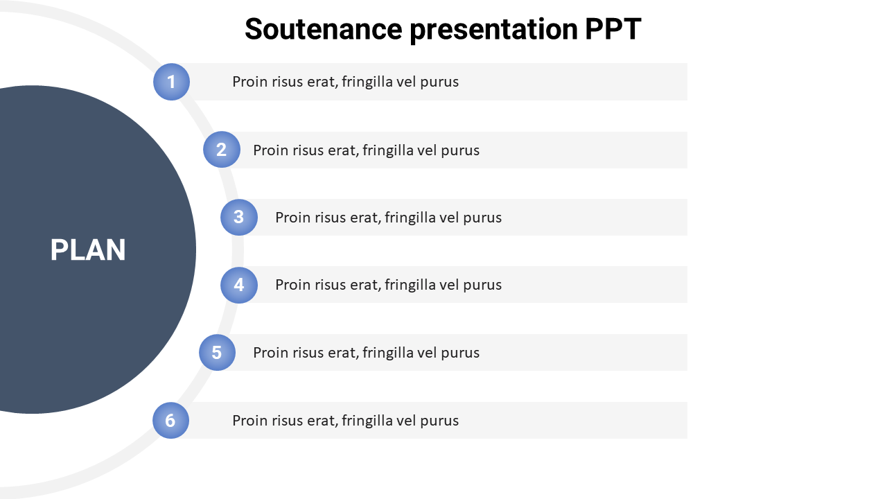 Design Editable Soutenance Presentation PPT Slides